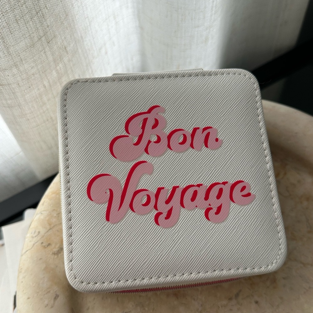 Bon Voyage Travel Jewelry Case
